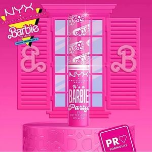 NEW Barbie x NYX Butter Lip Gloss “It’s a Barbie The Movie Party” 2023